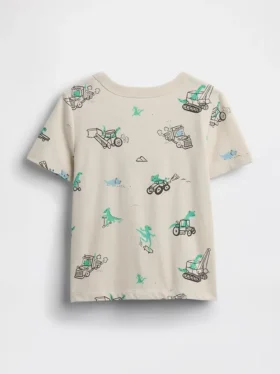Mix & Match-T-Shirt mit Tasche für Baby & Kleinkind