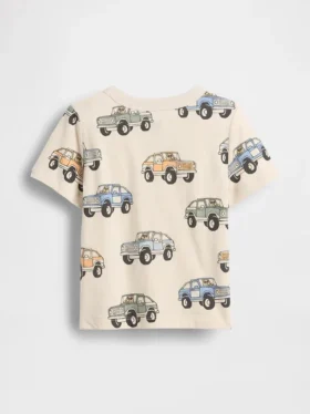 Mix & Match-T-Shirt mit Tasche für Baby & Kleinkind