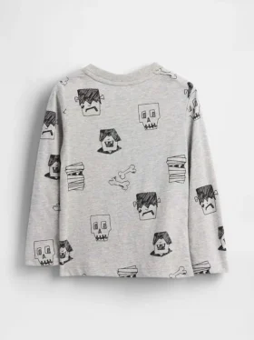 Mix & Match-T-Shirt mit Tasche für Baby & Kleinkind