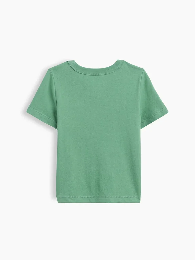 Mix & Match-T-Shirt mit Tasche für Baby & Kleinkind