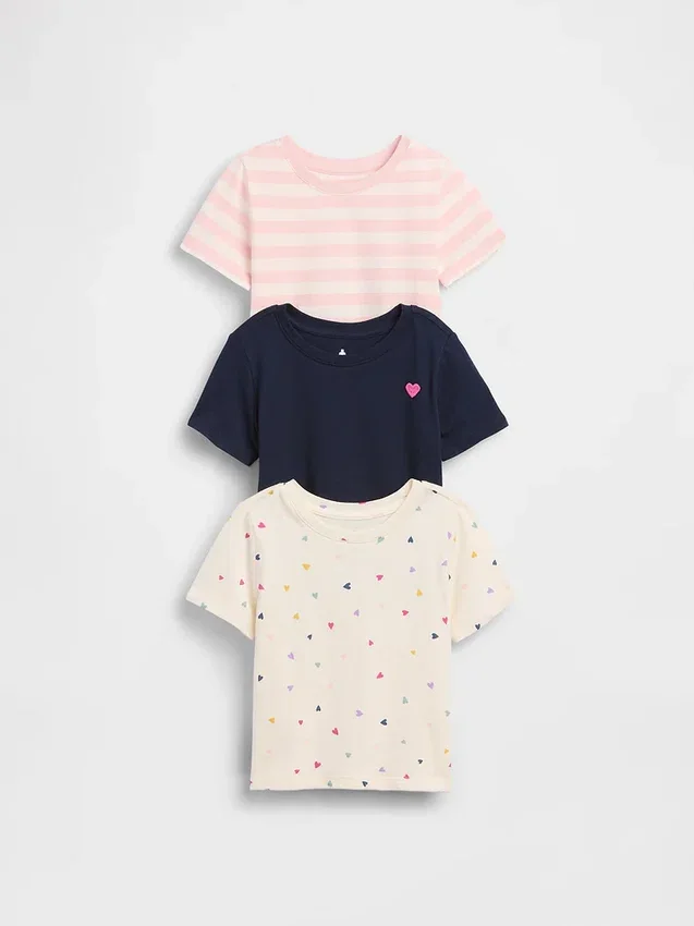 Mix & Match-T-Shirts für Baby & Kleinkind (3er-Pack)