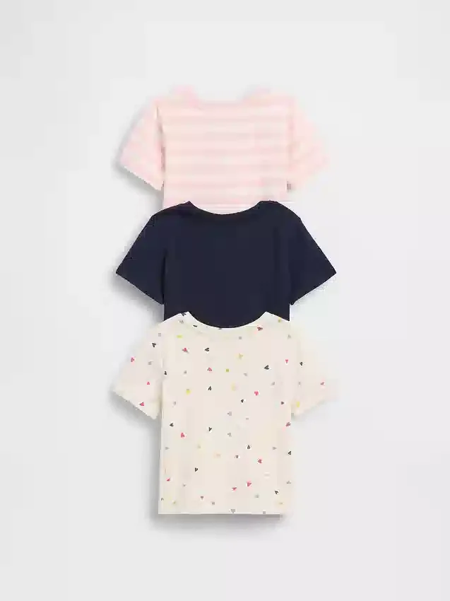 Mix & Match-T-Shirts für Baby & Kleinkind (3er-Pack)