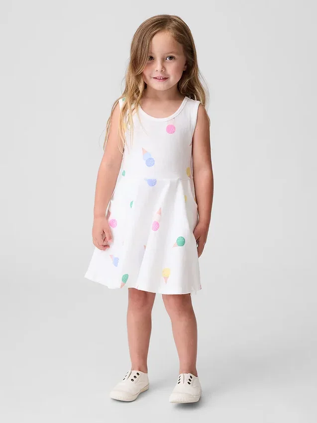 Mix-&-Match-Tank-Kleid zum Drehen für Baby & Kleinkind