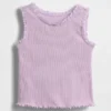 Mix & Match-Trägerhemd aus Rippstrick für Baby & Kleinkind