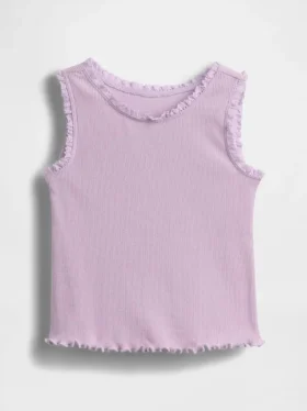 Mix & Match-Trägerhemd aus Rippstrick für Baby & Kleinkind