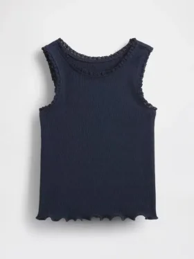 Mix & Match-Trägerhemd aus Rippstrick für Baby & Kleinkind
