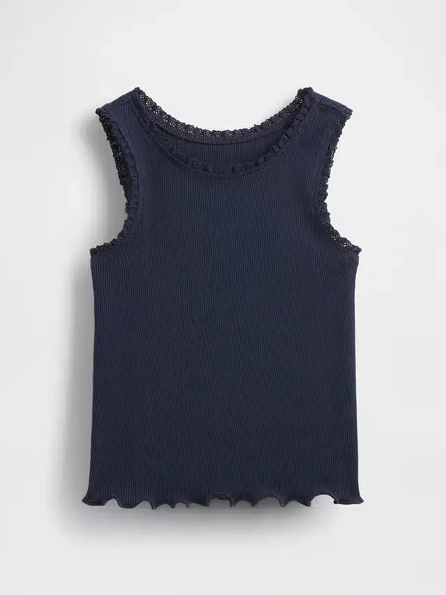 Mix & Match-Trägerhemd aus Rippstrick für Baby & Kleinkind