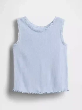 Mix & Match-Trägerhemd aus Rippstrick für Baby & Kleinkind