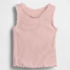 Mix & Match-Trägerhemd aus Rippstrick für Baby & Kleinkind