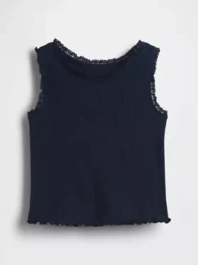 Mix & Match-Trägerhemd aus Rippstrick für Baby & Kleinkind