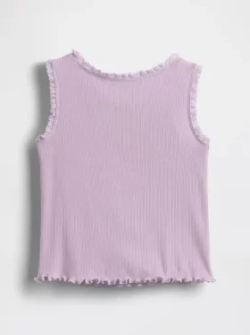 Mix & Match-Trägerhemd aus Rippstrick für Baby & Kleinkind