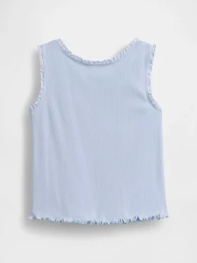 Mix & Match-Trägerhemd aus Rippstrick für Baby & Kleinkind
