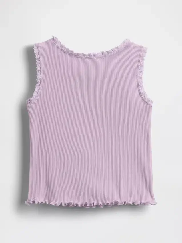 Mix & Match-Trägerhemd aus Rippstrick für Baby & Kleinkind