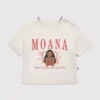 Moana-T-Shirt mit College-Motiv für Kleinkinder