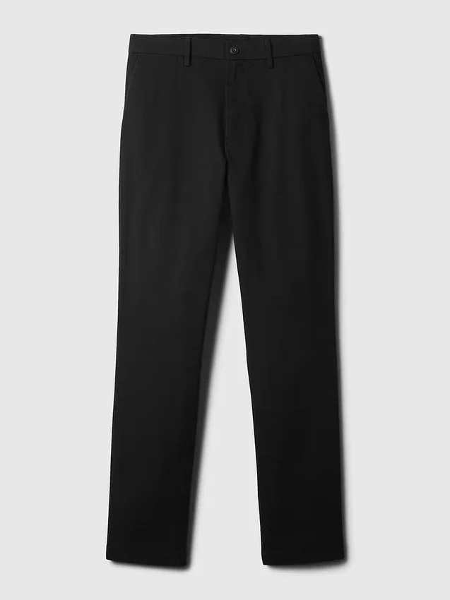 Moderne, konisch zulaufende Khakis