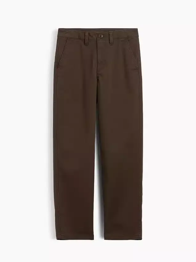 Moderne, locker sitzende Khaki-Hose für Kinder
