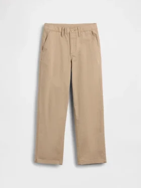 Moderne, locker sitzende Khaki-Hose für Kinder