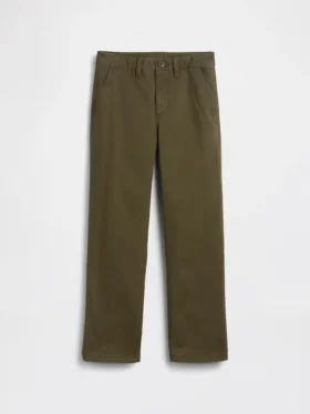 Moderne, locker sitzende Khaki-Hose für Kinder