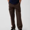 Moderne, locker sitzende Khaki-Hose für Kinder