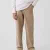 Moderne, locker sitzende Khaki-Hose für Kinder