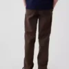 Moderne, locker sitzende Khaki-Hose für Kinder