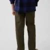 Moderne, locker sitzende Khaki-Hose für Kinder