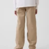 Moderne, locker sitzende Khaki-Hose für Kinder