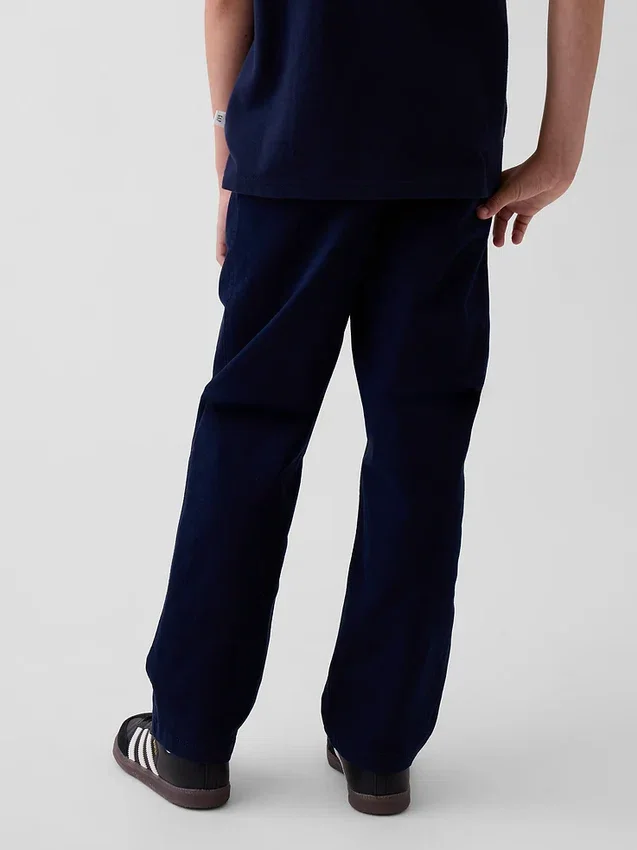 Moderne, locker sitzende Khaki-Hose für Kinder