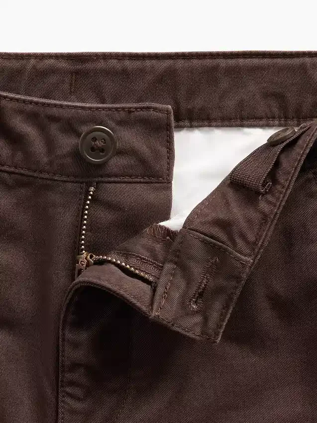 Moderne, locker sitzende Khaki-Hose für Kinder