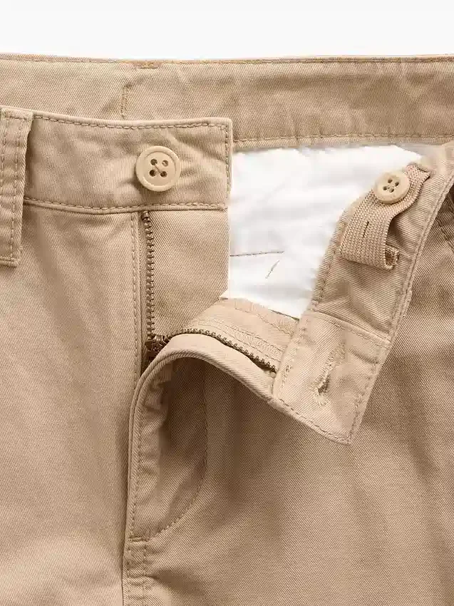 Moderne, locker sitzende Khaki-Hose für Kinder