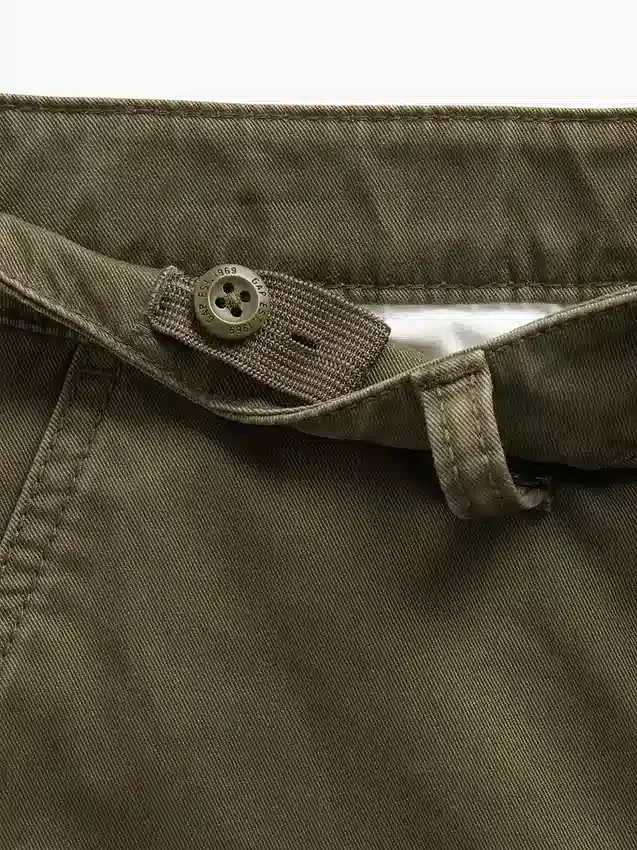 Moderne, locker sitzende Khaki-Hose für Kinder