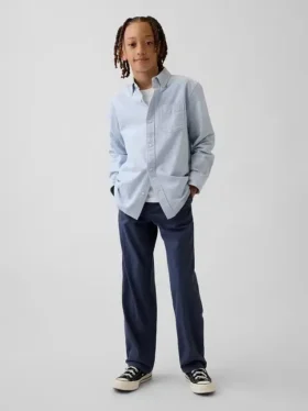 Moderne, lockere Khakis in gerader Passform für Kinder