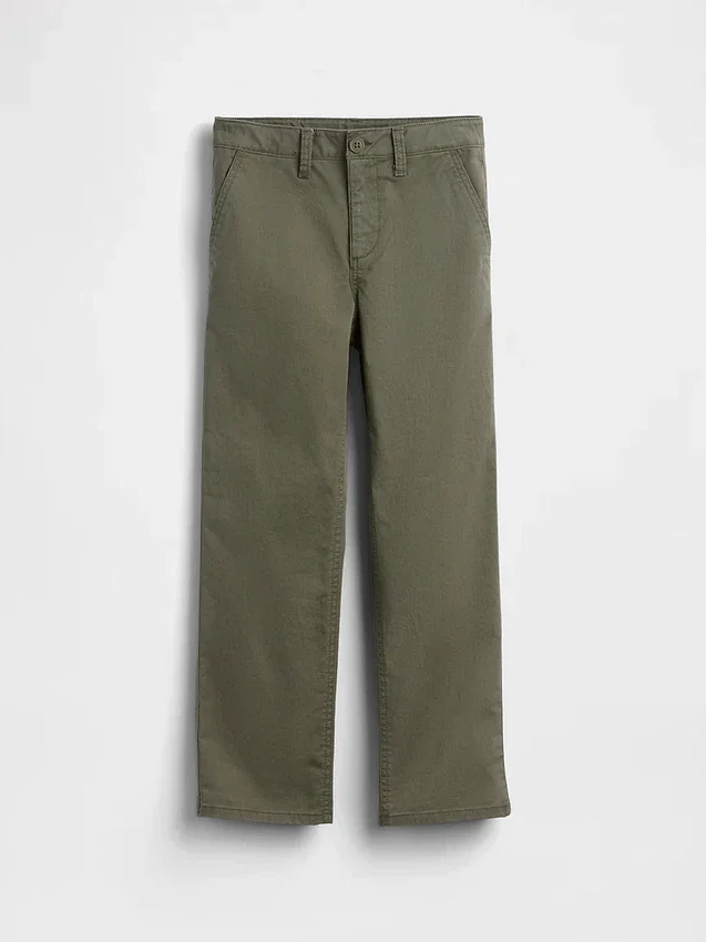 Moderne, lockere Khakis in gerader Passform für Kinder