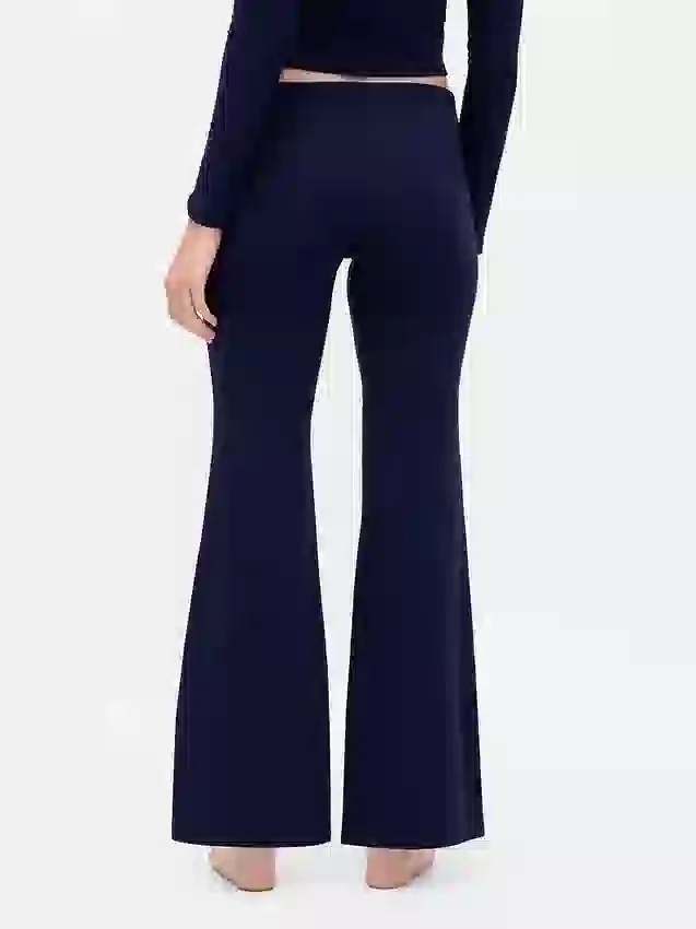 Moderne Pyjama-Leggings mit umgeschlagenem Bund