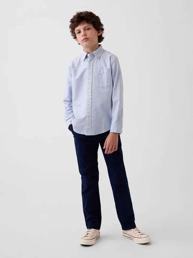 Moderne Slim-Fit-Khakihose für Kinder
