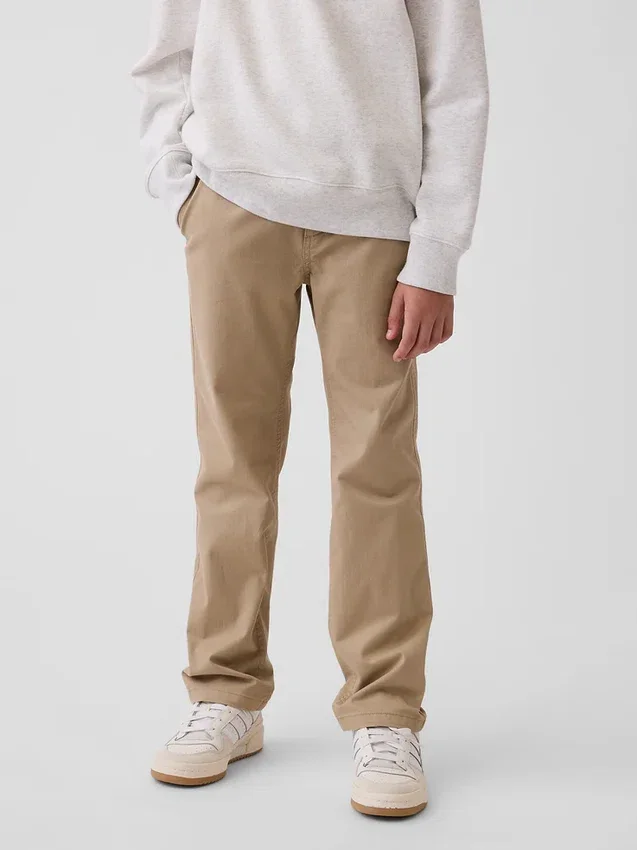 Moderne Slim-Fit-Khakihose für Kinder