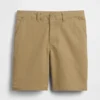 Moderne Uniform-Shorts für Kinder in Khaki