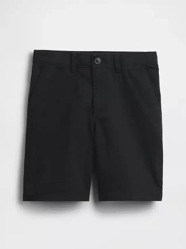 Moderne Uniform-Shorts für Kinder in Khaki
