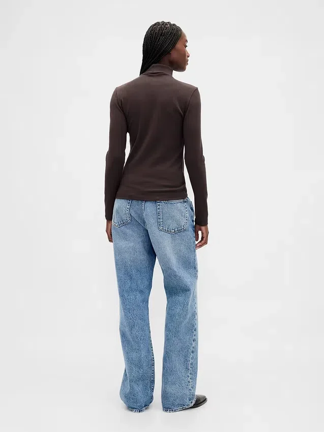 Moderner Rollkragenpullover