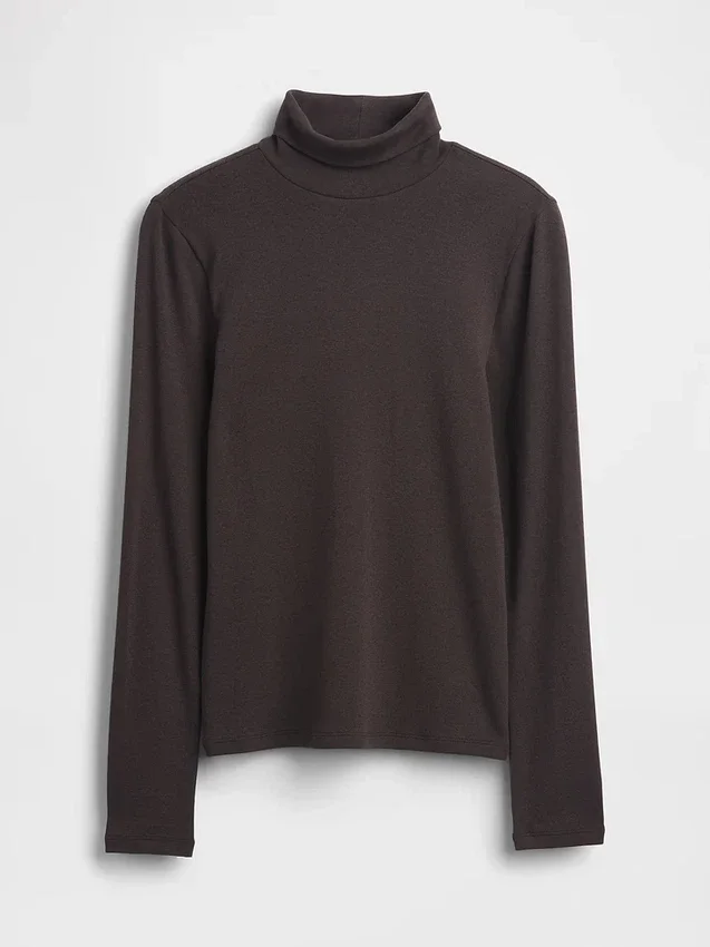 Moderner Rollkragenpullover