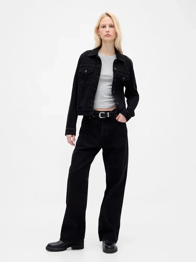Modernes Crop-T-Shirt