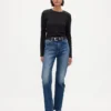 Modernes Crop-T-Shirt