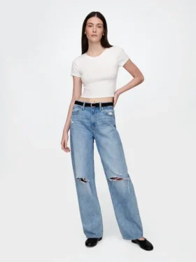 Modernes Crop-T-Shirt