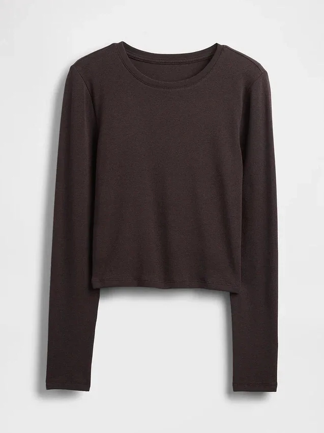 Modernes Crop-T-Shirt