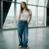 Modernes Crop-T-Shirt