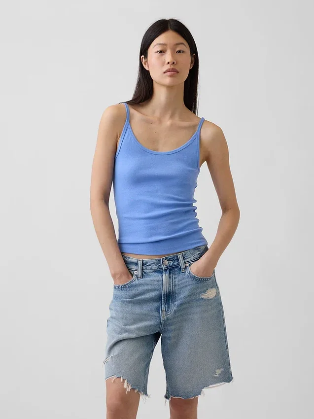 Modernes, kurz geschnittenes Cami-Top
