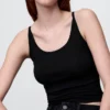 Modernes, kurz geschnittenes Cami-Top