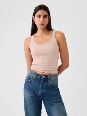 Modernes, kurzes Tanktop