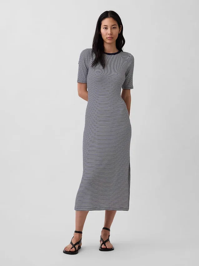 Modernes Maxikleid