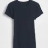 Modernes Rippstrick-T-Shirt